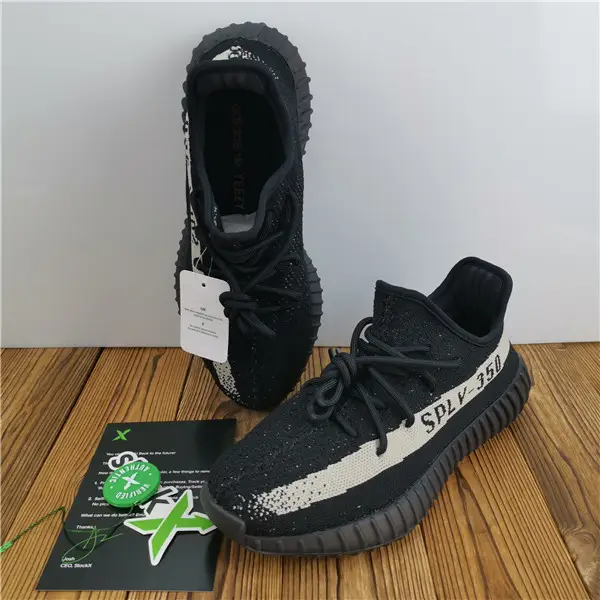 Adidas Yeezy Boost 350 V2 Core Black White  DFFD433