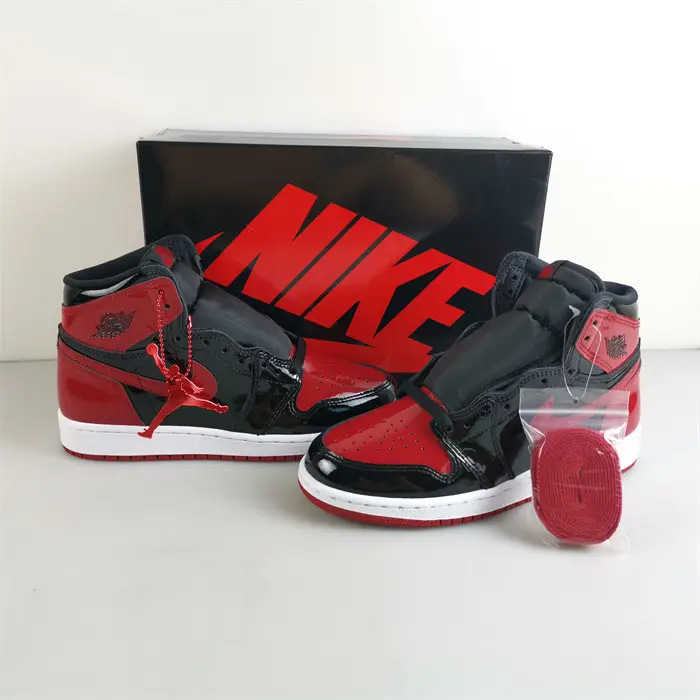 Jordan 1 High Patent Bred 