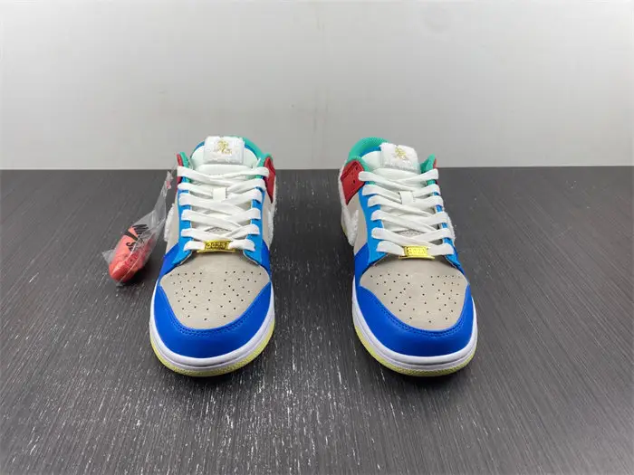 Nike Dunk Low Retro PRM Year of the Rabbit Blue Orange Cream 