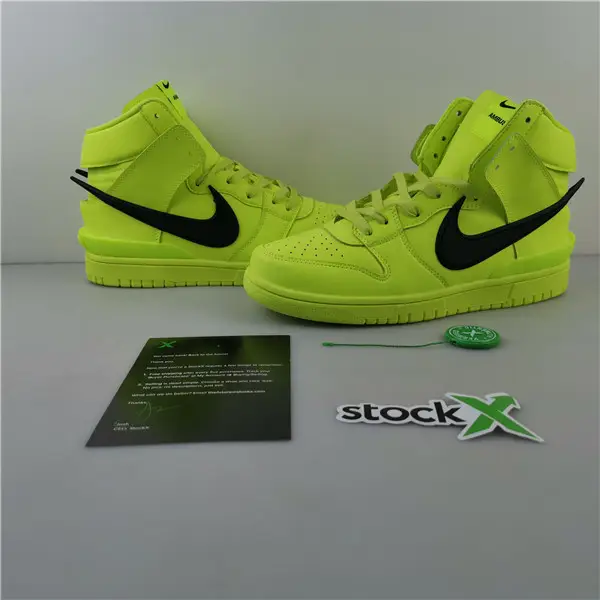 Nike Dunk High AMBUSH Flash Lime 