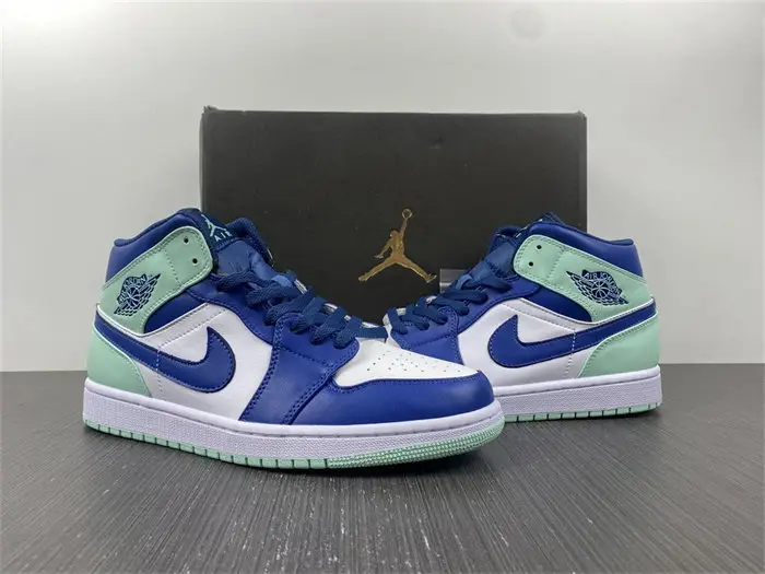 Jordan 1 Mid Mystic Navy Mint Foam 