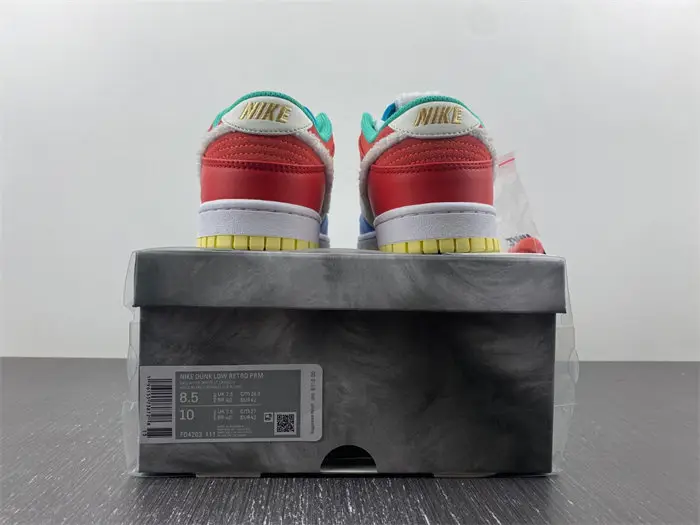 Nike Dunk Low Retro PRM Year of the Rabbit Blue Orange Cream 