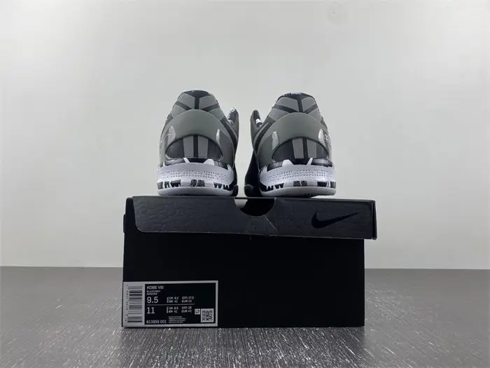 Nike Kobe 8 System Philippines Black Silver 