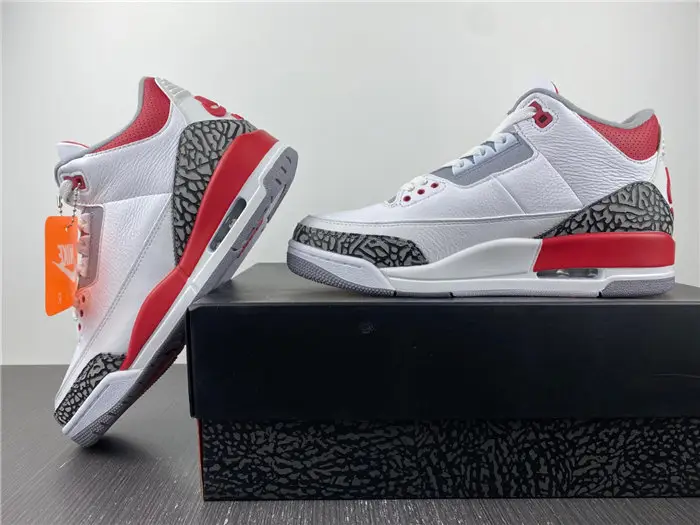 Jordan 3 Retro Fire Red 