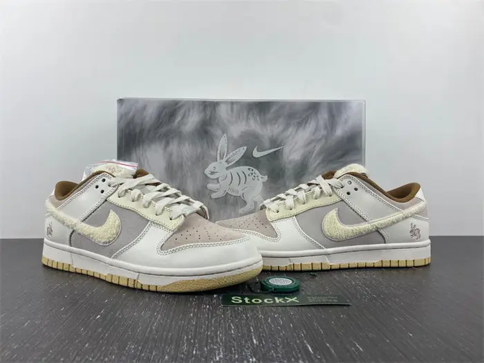 Nike Dunk Low Retro PRM Year of the Rabbit Fossil Stone 