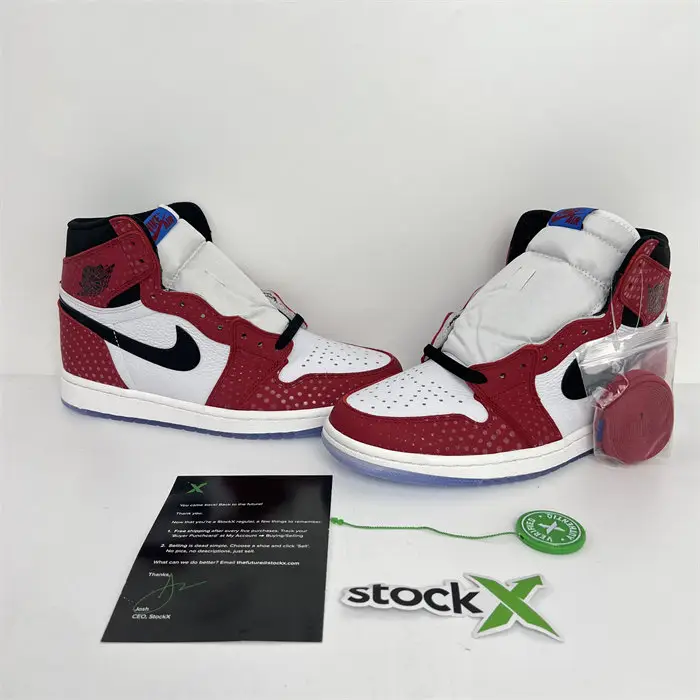 Jordan 1 Retro High Spider-Man Origin Story 