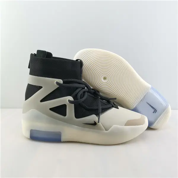 NIKE AIR FEAR OF GOD 1 BLACK GREY AR4237  DBD692