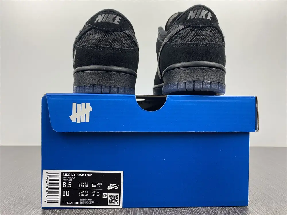 Nike Dunk Low SP Undefeated 5 On It Black 