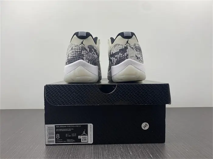 Jordan 11 Retro Low Snake Light Bone 
