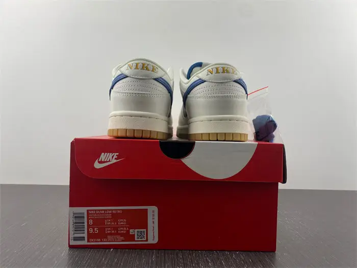 Nike Dunk Low SE Sail Dark Marina Blue 