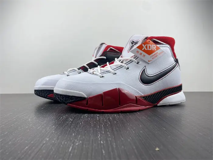 Nike Kobe 1 Protro White Black Red 