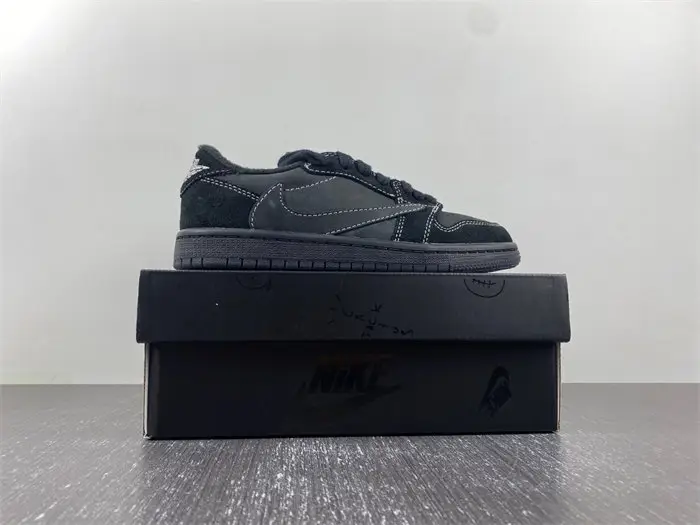Travis Scott x Air Jordan 1 Low OG SP 'Black Phantom' 