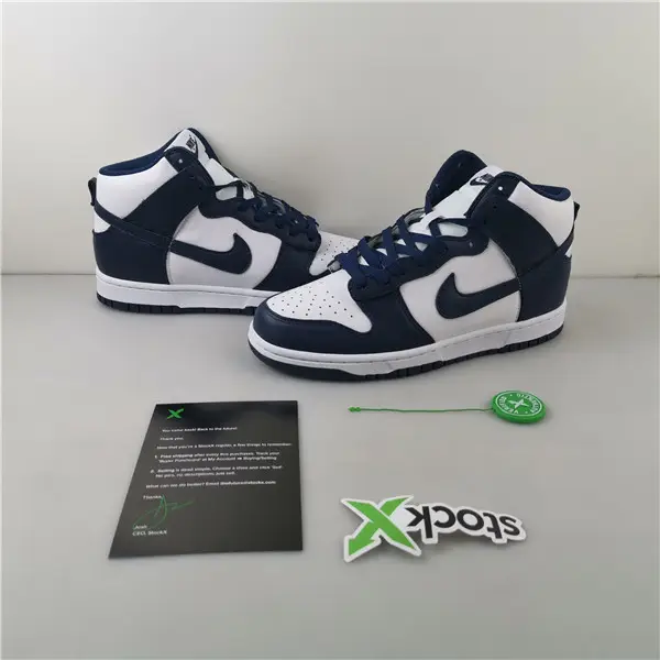 Nike Dunk High Championship Navy 