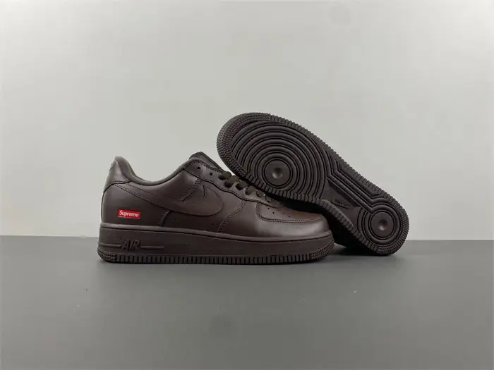 Nike Air Force 1 LowSupreme Baroque Brown  CU9225 