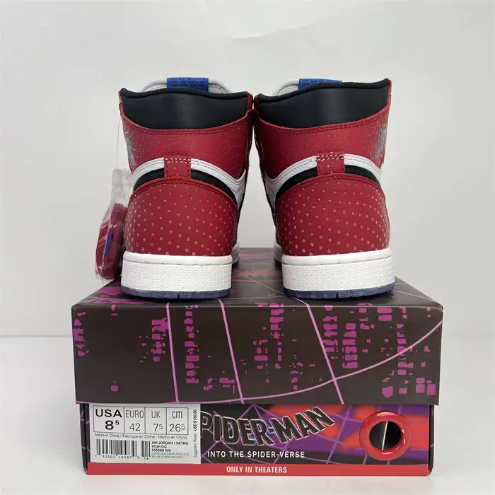 Jordan 1 Retro High Spider-Man Origin Story 