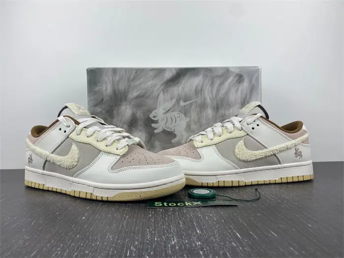 Nike Dunk Low Retro PRM Year of the Rabbit Fossil Stone 