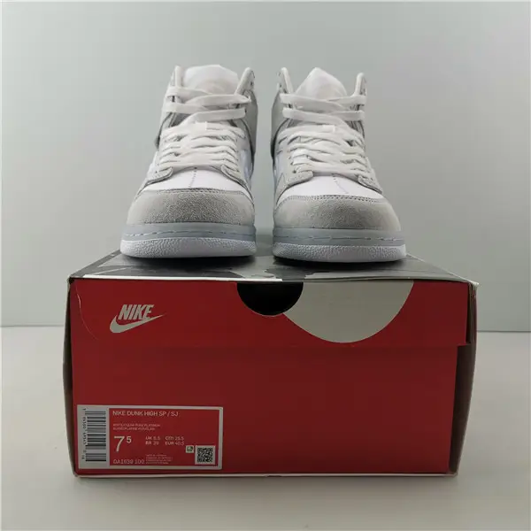 SLAM JAM X DUNK HIGH 'WHITE PLATINUM' 