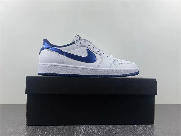 Jordan 1 Retro Low Metallic Blue 