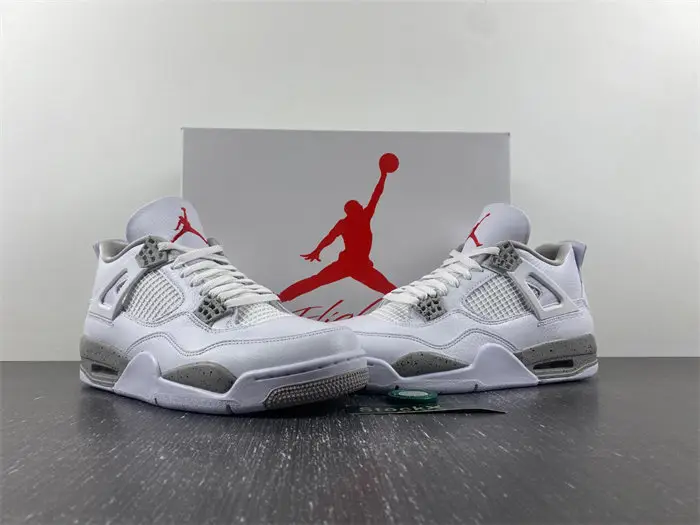 Jordan 4 Retro White Oreo  BAFB344