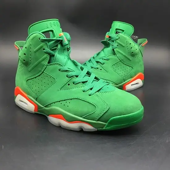 GOAT Air Jordan 6 'Gatorade' Green (With 