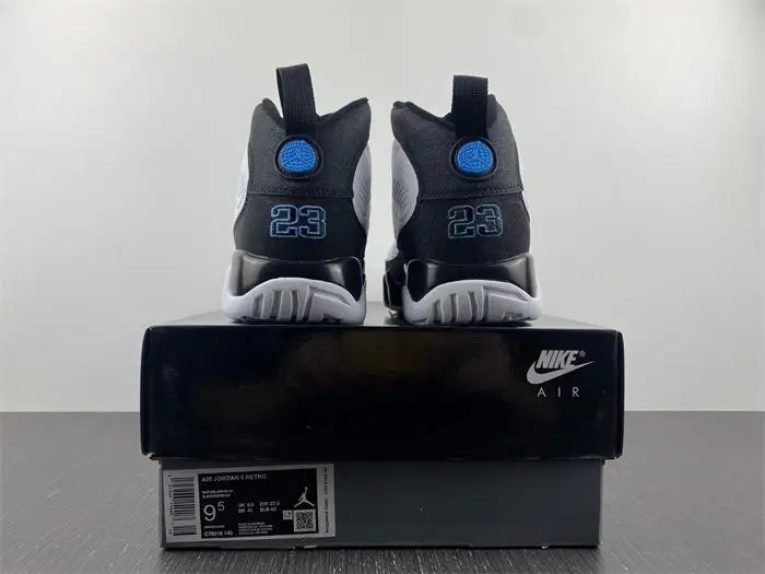 Jordan 9 Retro University Blue 