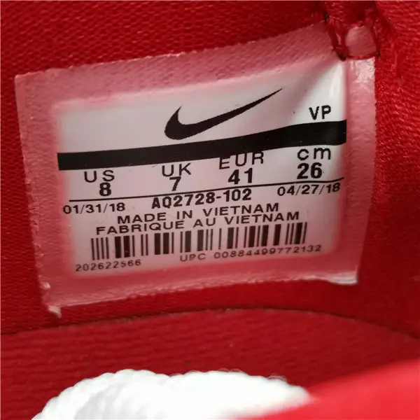 Kobe 1 Protro White Black Red 