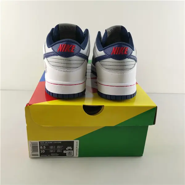 Nike Dunk Low EMB NBA 75th Anniversary Brooklyn Nets 
