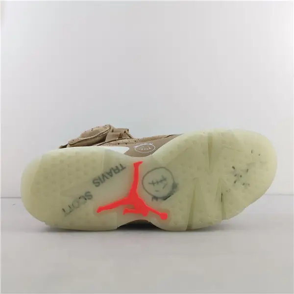 JORDAN 6 RETRO TRAVIS SCOTT BRITISH KHAKI - 
