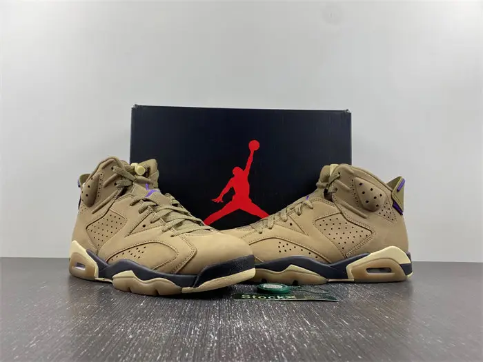 Air Jordan 6 WMNS Gore-Tex Brown Kelp  CDBA2315