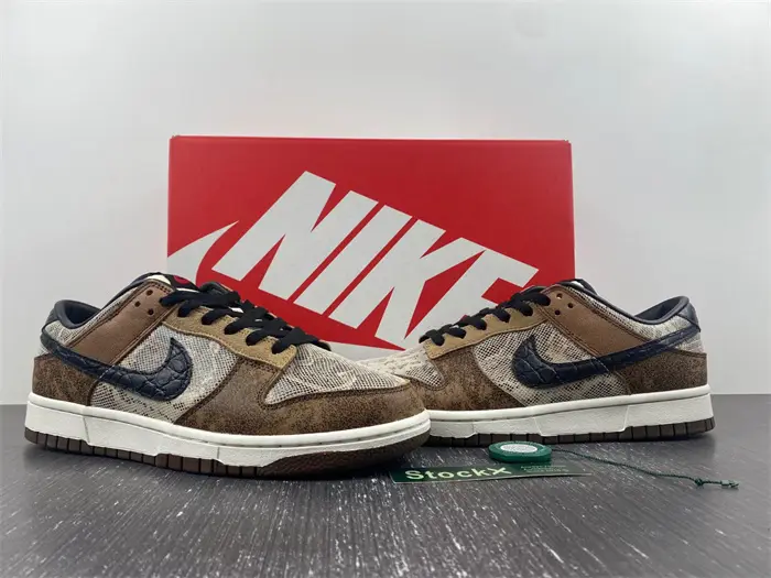 Nike Dunk Low Premium CO.JP Brown Snakeskin  DEC537