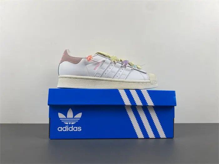 adidas ORIGINALS SUPERSTAR W PINK CLOUD WHITE 