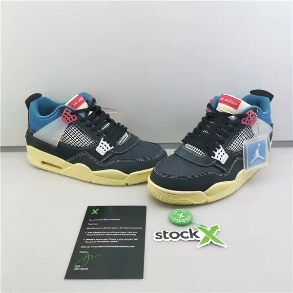AIR JORDAN 4 RETRO UNION OFF NOIR  DCFFC1101