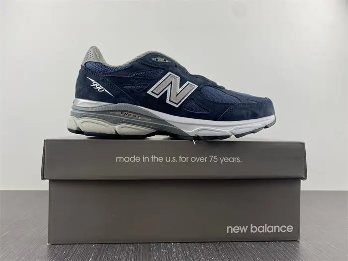 New Balance 990v3 MiUSA Navy Denim 