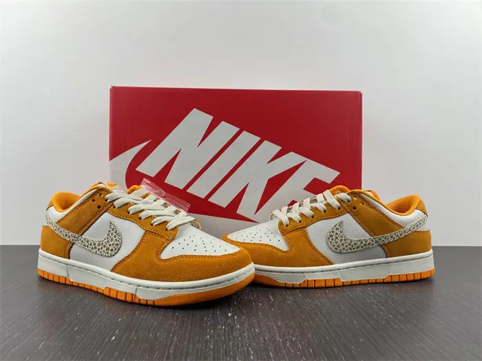 Nike Dunk Low AS Safari Swoosh Kumquat 