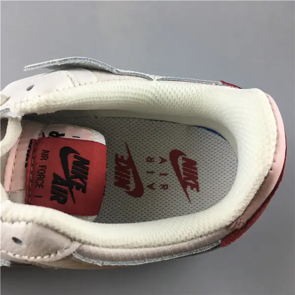 Nike Air Force 1 new macaron white and pink deconstruction 