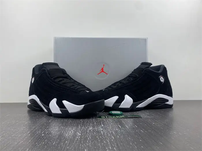 Jordan 14 Retro Black White  EEBC2014