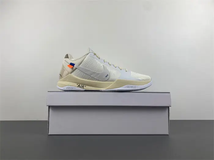 Nike Kobe 5 Protro Undefeated Rice White 