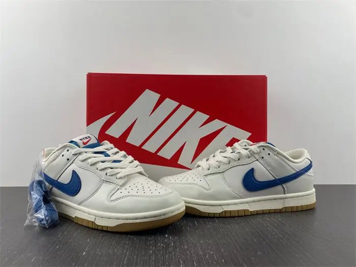 Nike Dunk Low SE Sail Dark Marina Blue 