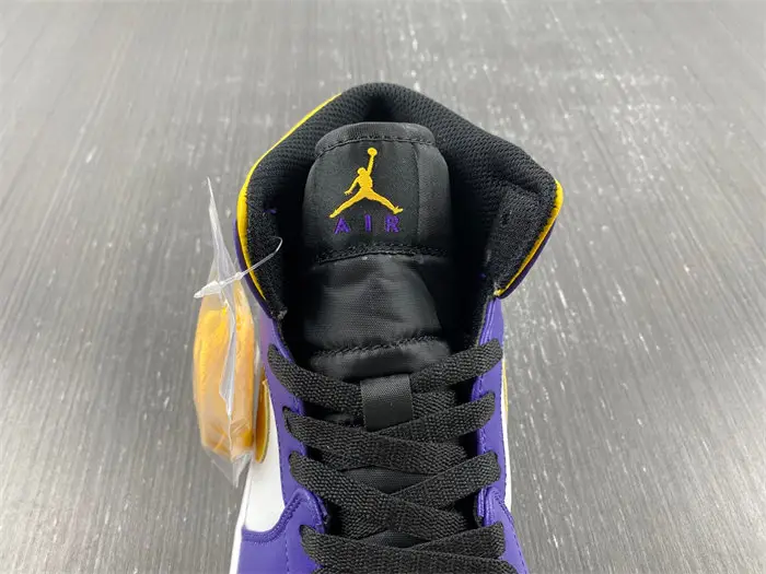 Jordan 1 Mid Lakers 