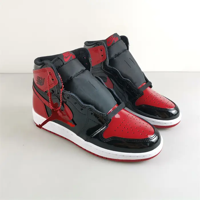 Jordan 1 High Patent Bred 