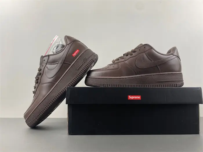 Nike Air Force 1 LowSupreme Baroque Brown  CU9225 