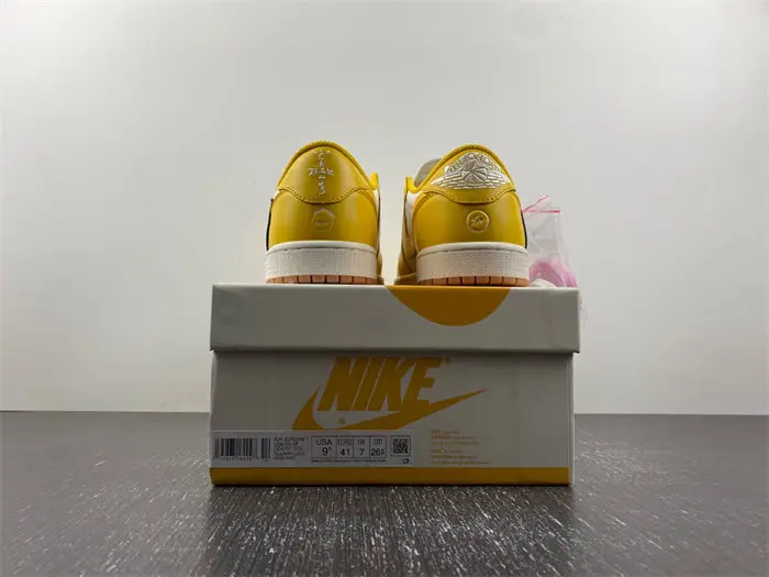 Jordan 1 Retro Low OG SP Travis Scott Canary 