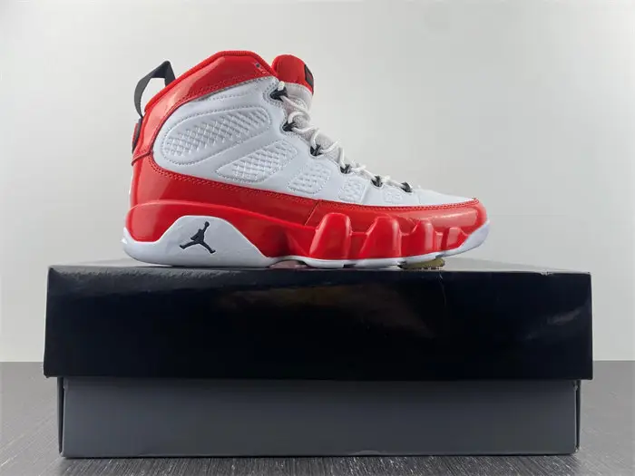 Jordan 9 Retro White Gym Red 