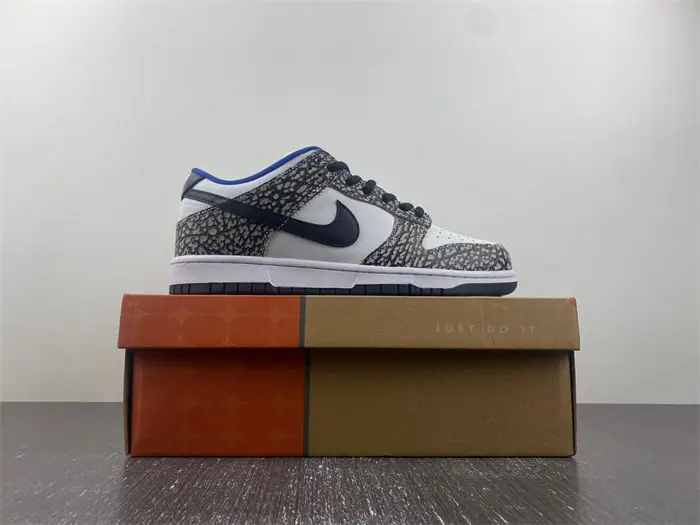Nike SB Dunk Low Supreme White Cement 