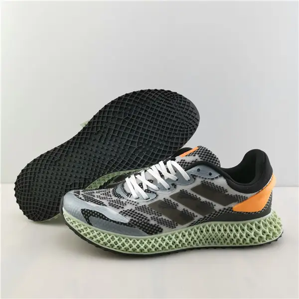 Adidas Alphaedge 4D Black/Green/Orange  FBAA2556