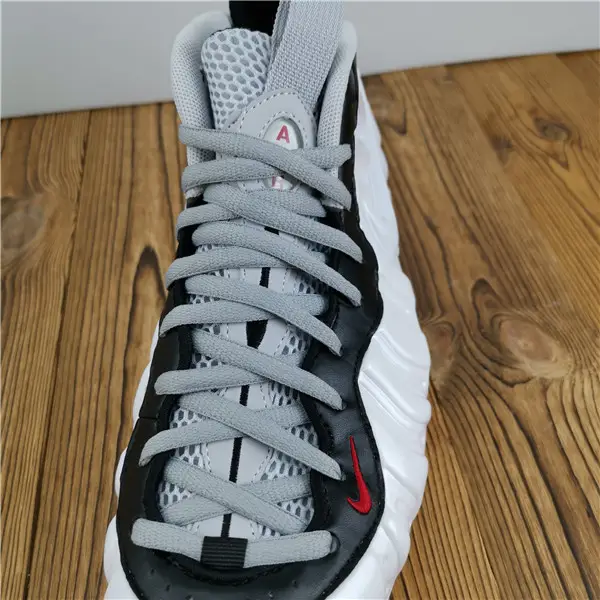 NIKE AIR FOAMPOSITE PRO WHITE BLACK UNIVERSITY RED 