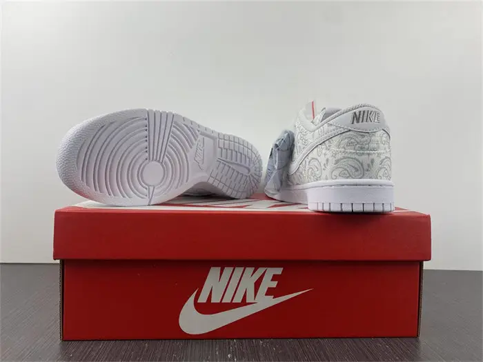 Nike Dunk Low White Paisley 