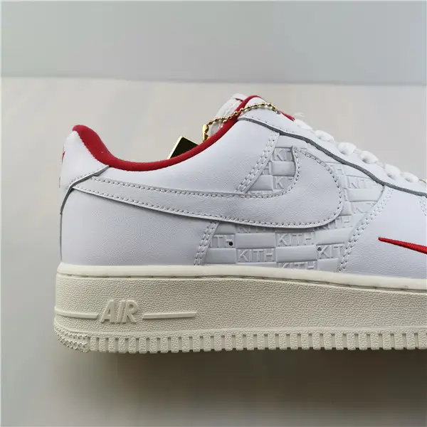 Kith's Upcoming Nike Air Force 1 Collab White Red CQ2985 