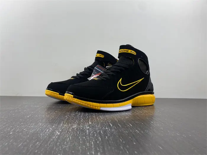 Nike Air Zoom Huarache 2K4 Black Varsity Maize 
