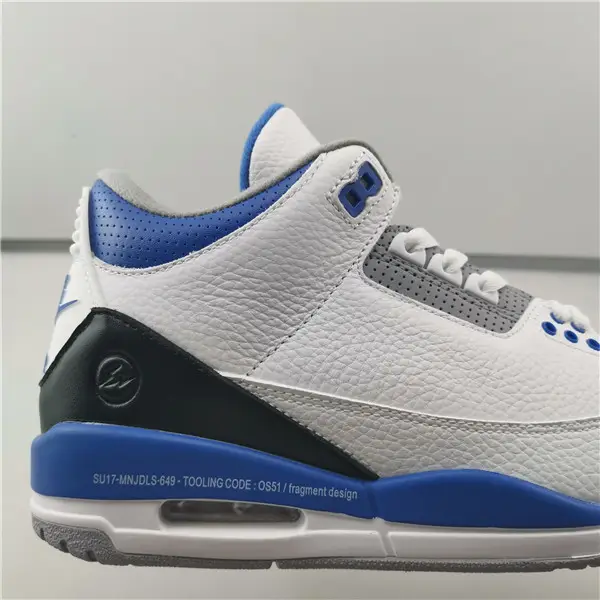 AIR JORDAN 3 RETRO WHITE BLUE 